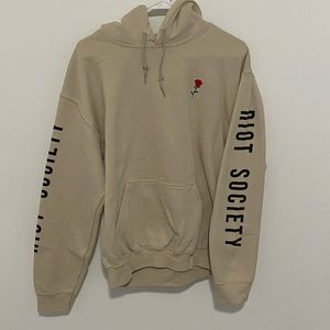 Riot Society Rose Hoodie